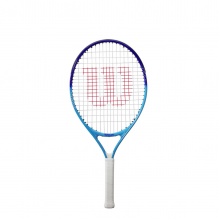 Wilson Kinder-Tennisschläger Ultra 23in (7-10 Jahre) blau - besaitet -